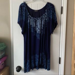 Vanilla Sugar women’s tunic, dress or beach coverup size 1X